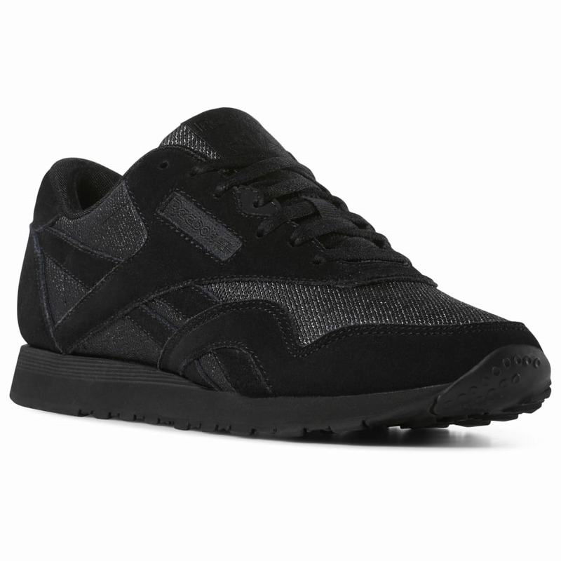 Tenisi Reebok Classic Nylon Dama Negrii Romania HE2619KG